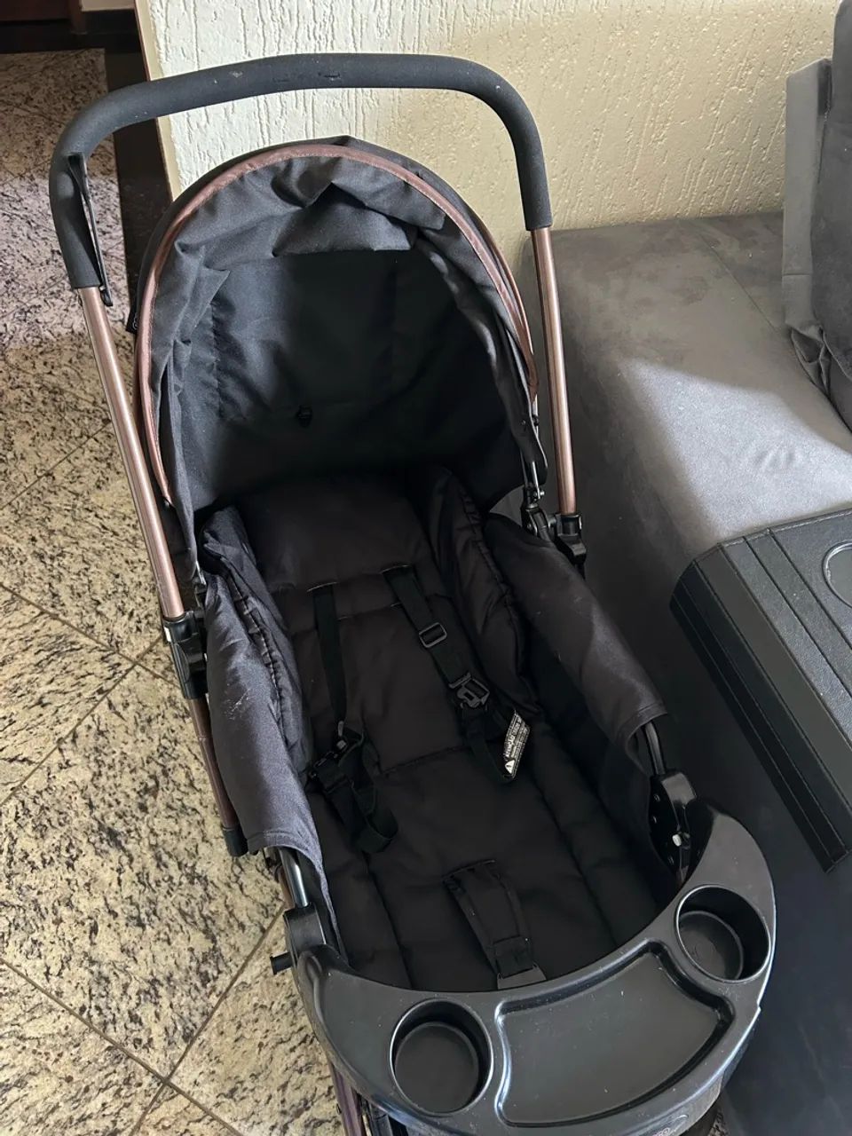 Carrinho de bebe + bebe conforto - Foto 4