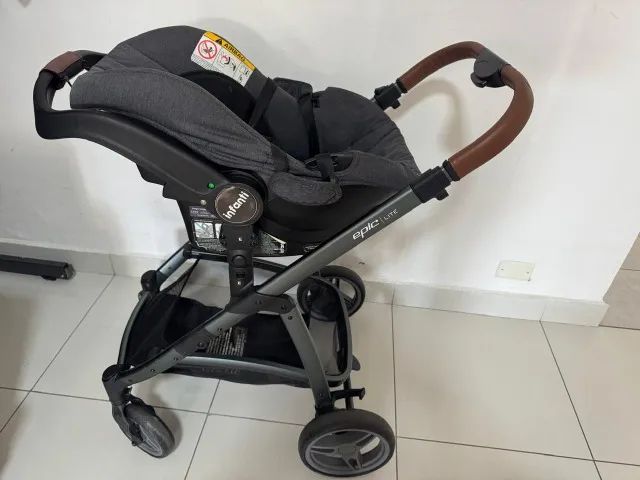 carrinho de bebe completo  Epic Lite com isofix - Foto 2