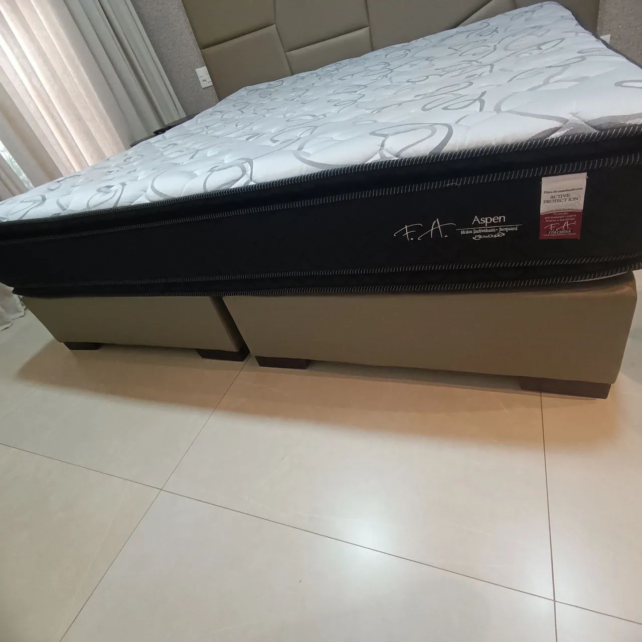 Cama king com box - Foto 2
