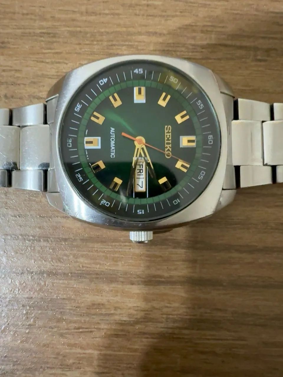 Relógio Seiko Recraft SNKM97 Automático Verde Original - Foto 3