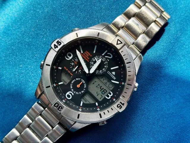 Citizen C300 Wingman Promaster World Time Completo E Zerado - Foto 4