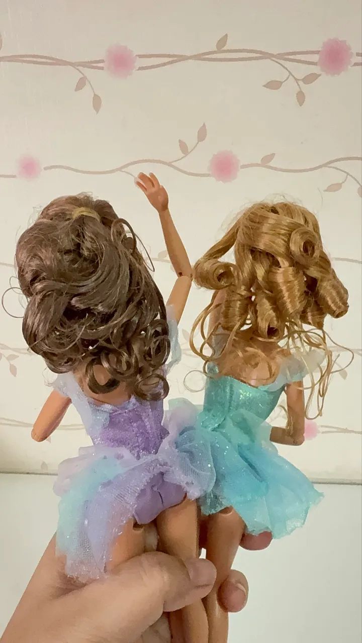 Barbie Bailarina gêmeas Hadley e Isla princesa  - Foto 3