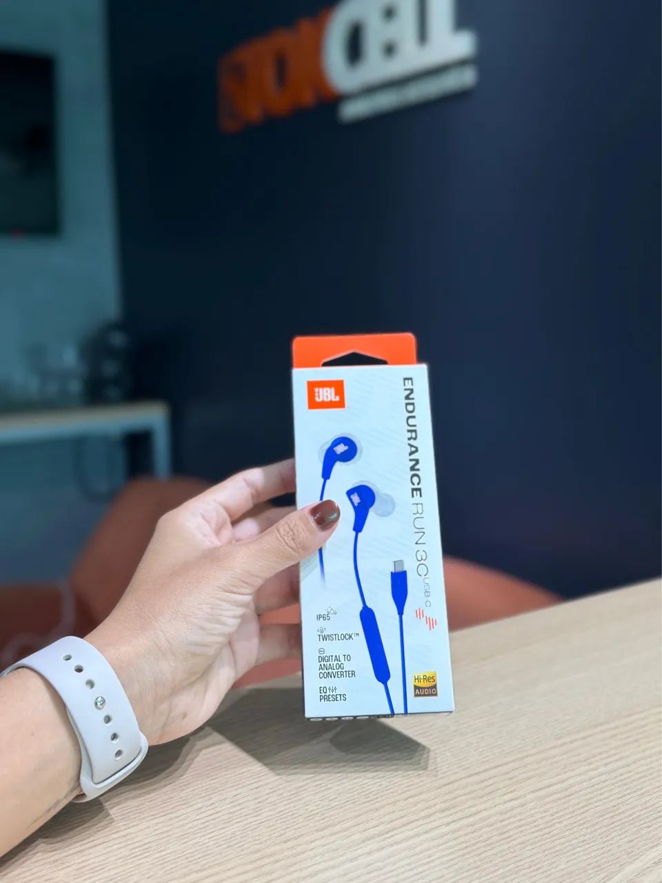 JBL Endurance Run 3C (USB-C) Novo Lacrado Garantia Loja Física 