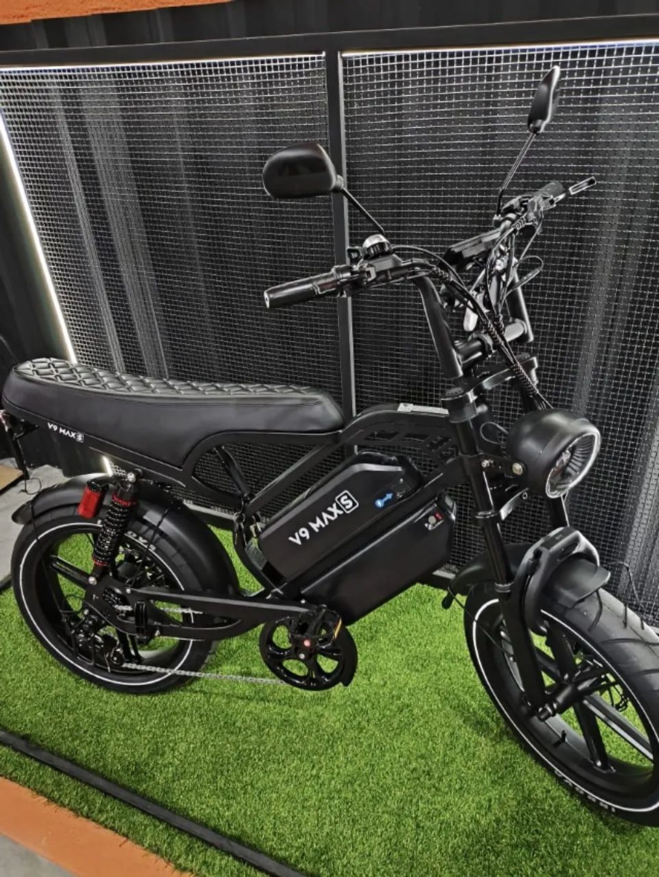 Bicicleta Eletrica V9 max S duas baterias  - Foto 3