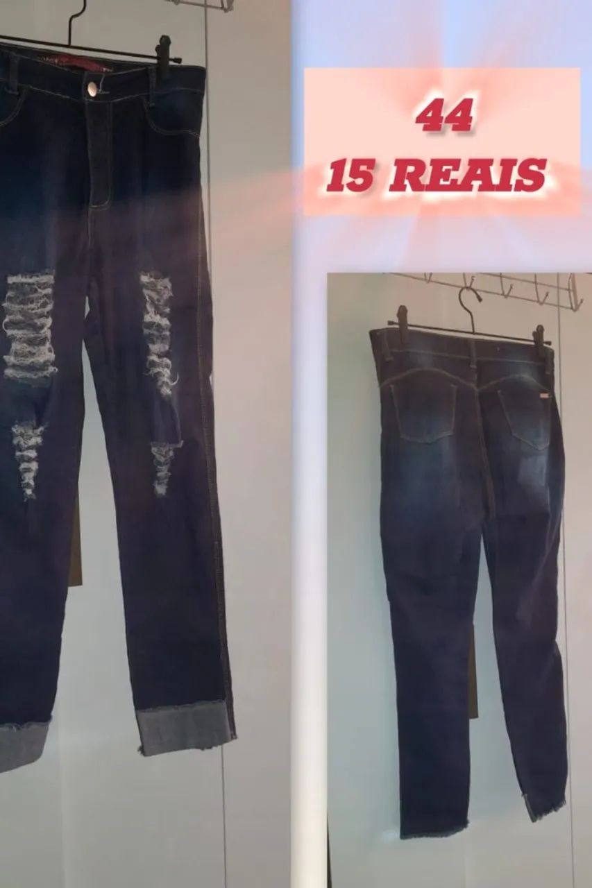 Calça jeans feminina - Foto 2