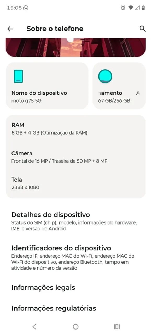 Celular moto G75 - Foto 4
