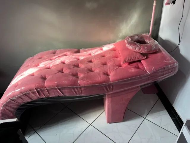 Maca estética + Mocho com regulagem + Luminária led em lua + Brinde - Foto 5
