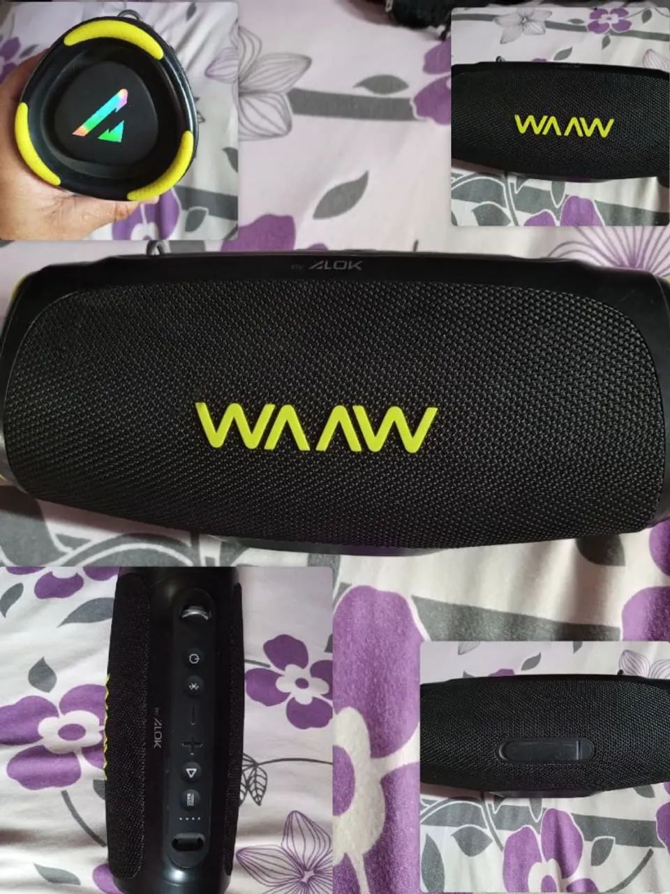 Caixa de som waaw 