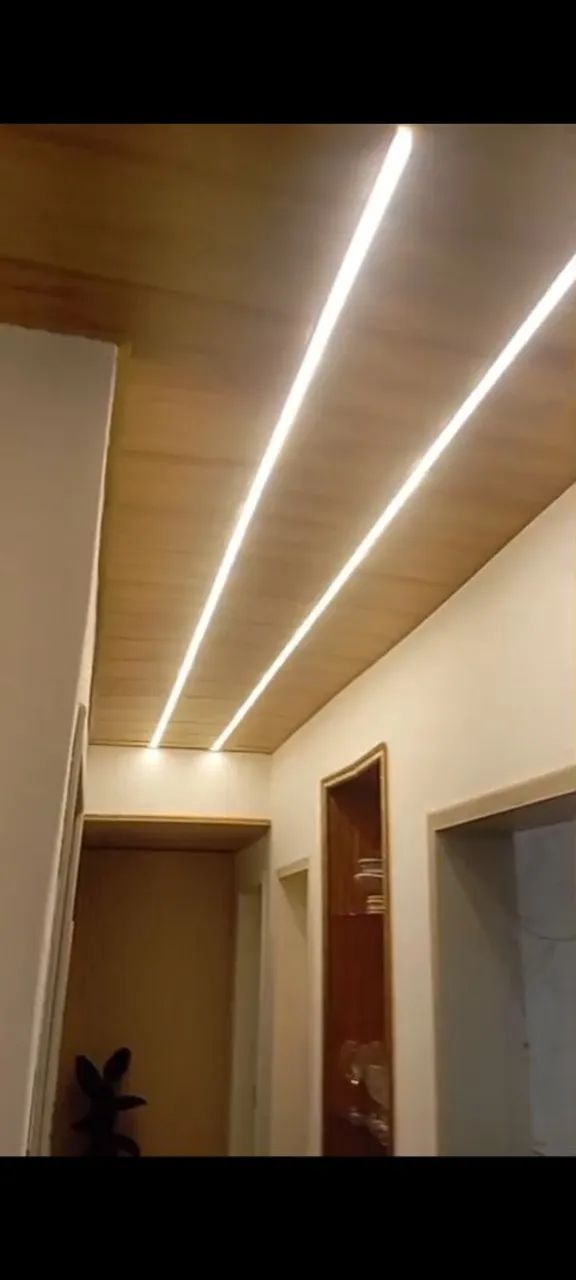 Rebaixamento de teto em PVC 