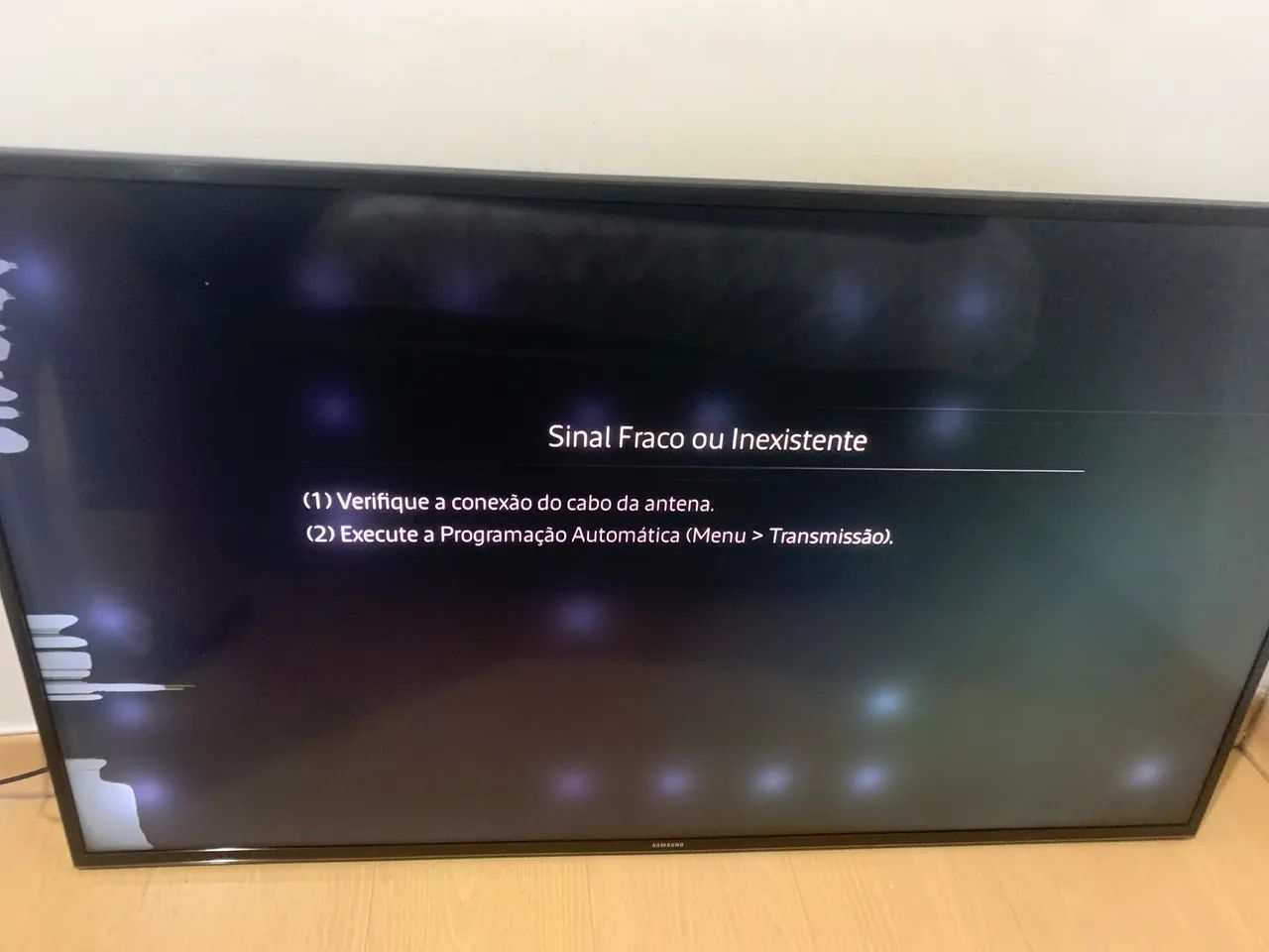     TV Samsung Smart 48 Funcionando - Defeito na Tela (Leia)