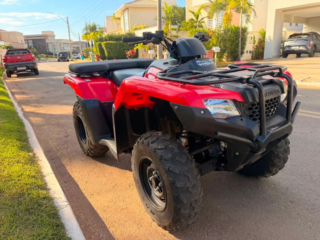 Quadriciculo Honda 420 zero - Foto 2