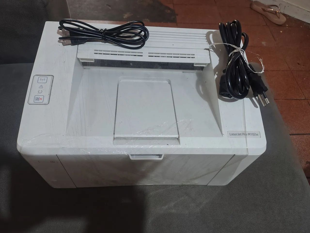 Impressora HP jetlaser Pro M102w - Foto 2