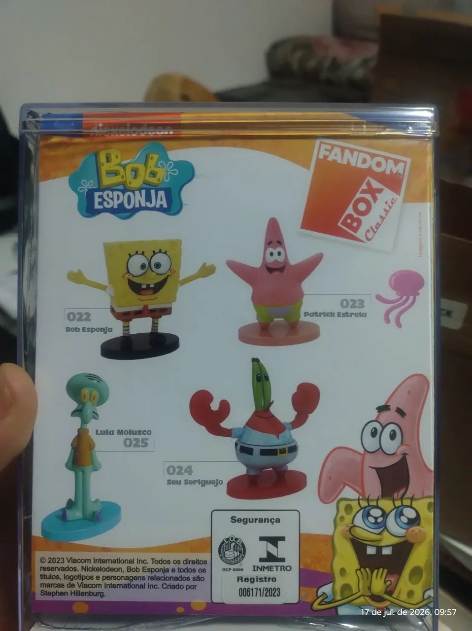 Fandom Box Serie Bob Esponja Patrick - Foto 3
