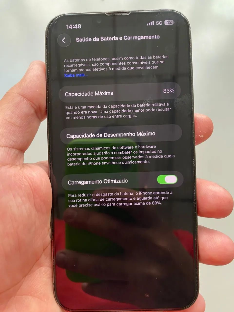 ? iPhone 13 Pro Max 256GB - IMPECÁVEL! (Aceito Troca c/ Volta) ? - Foto 3