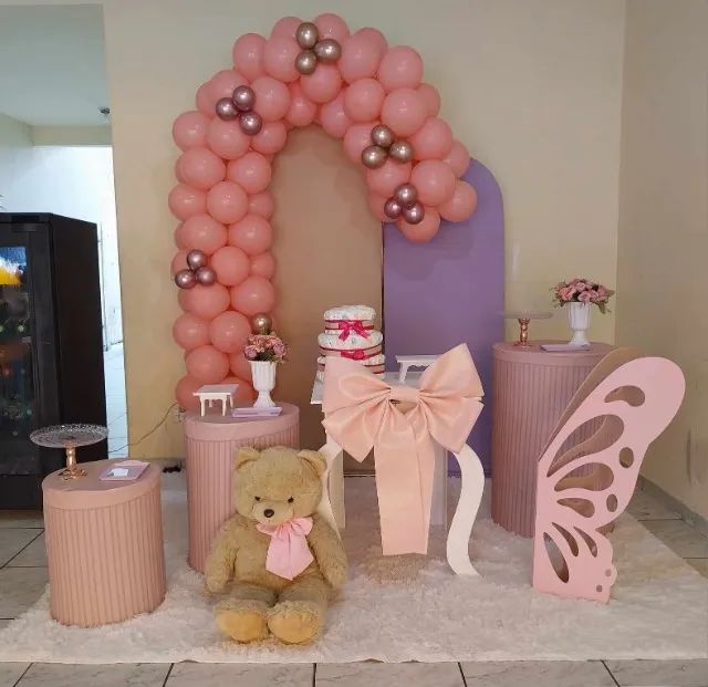 Decoração Chá de bebê menina - Foto 3