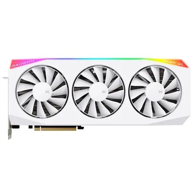 Placa de Vídeo XFX Mercury RX 9070 XT OC WHITE GAMING EDITION WITH AMD Radeon, RGB, 16GB,  - Foto 2