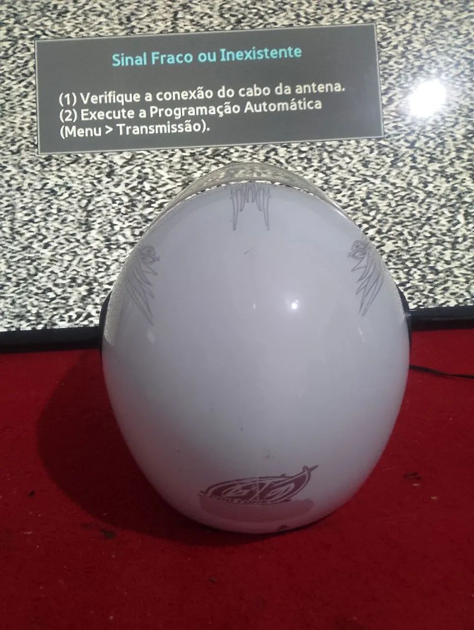 Capacete branco - Foto 5