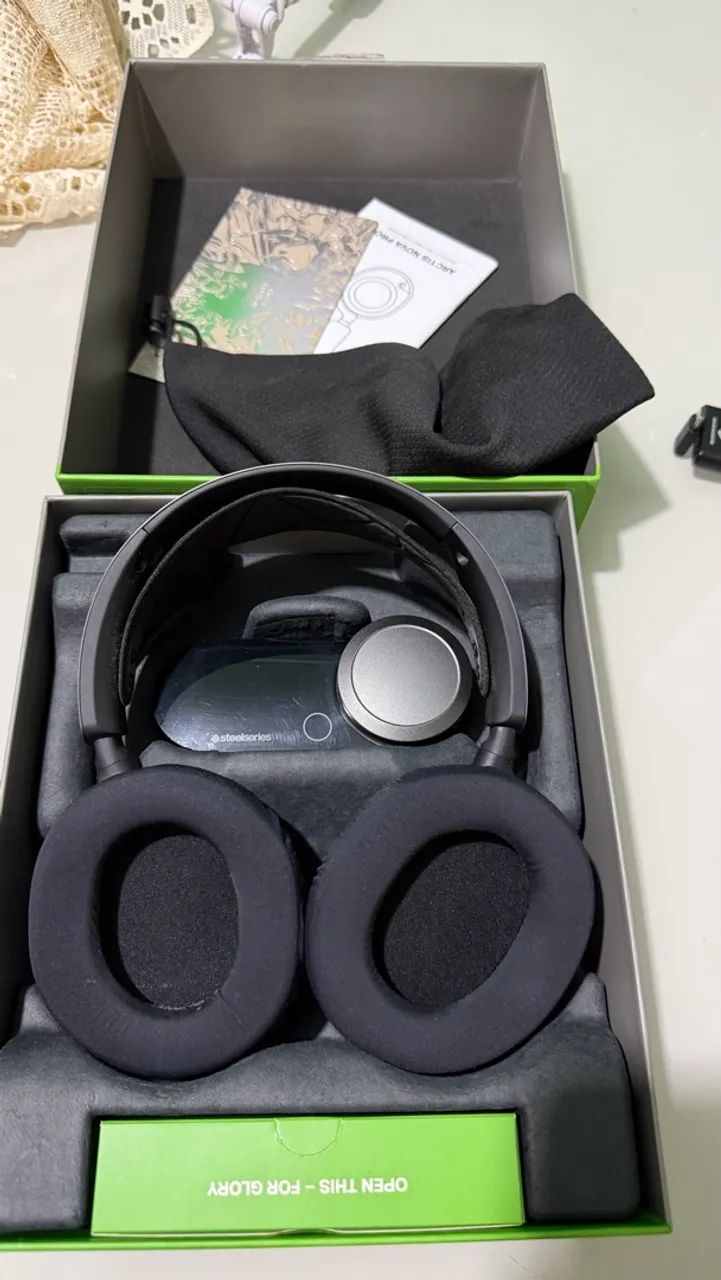 Headset SteelSeries Arctis Nova Pro fone  - Foto 5