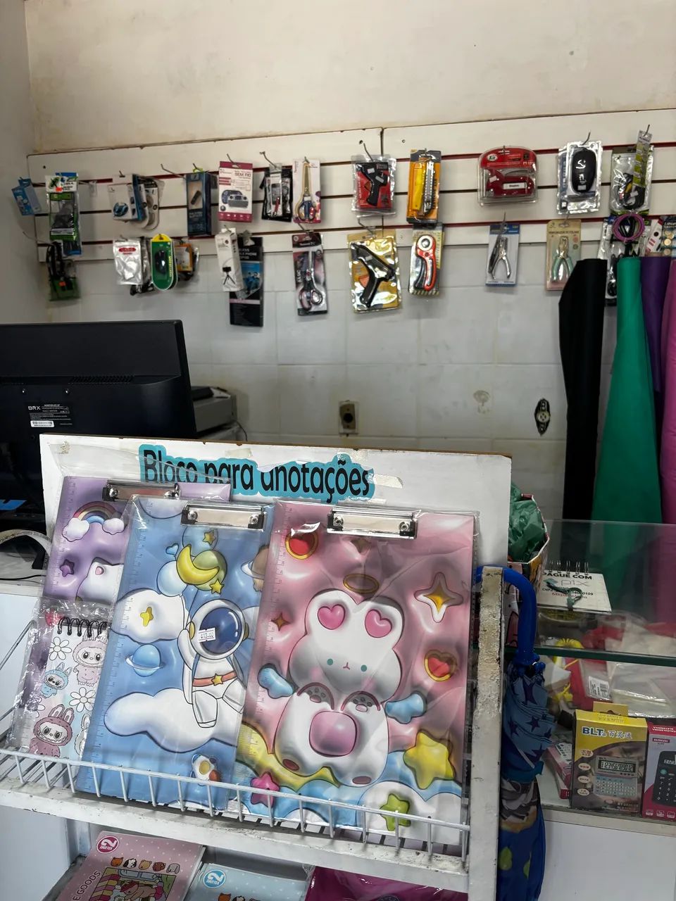 Matérias para papelaria 