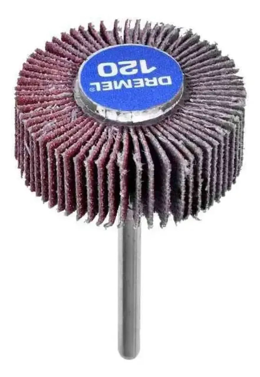 Roda De Lixa 503 3/8 Dremel Quantidade de cascalhos 120 - Foto 3
