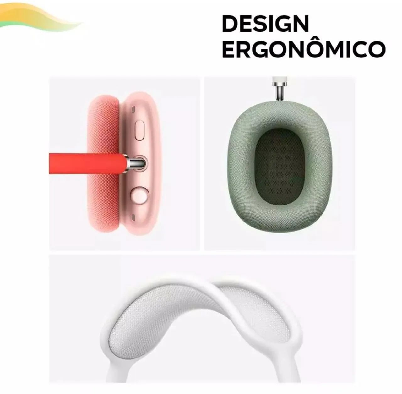 Fone de ouvido via Bluetooth com entrada de cartão de memória - Foto 3