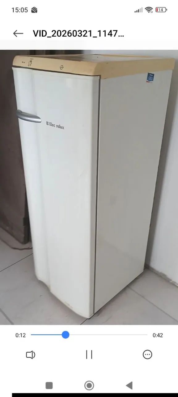 Geladeira Eletrolux 