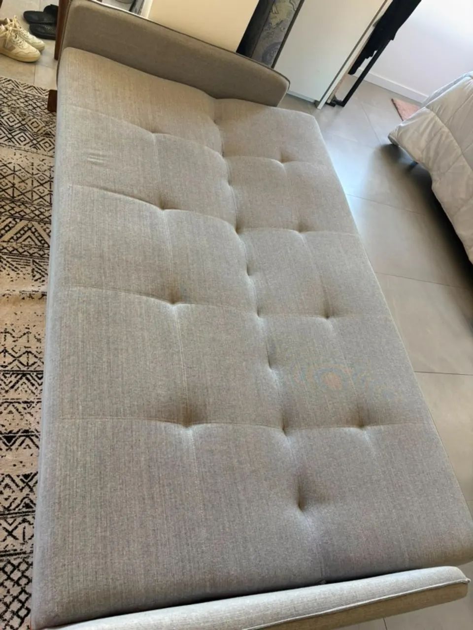 Sofá cama com pé palito  - Foto 3