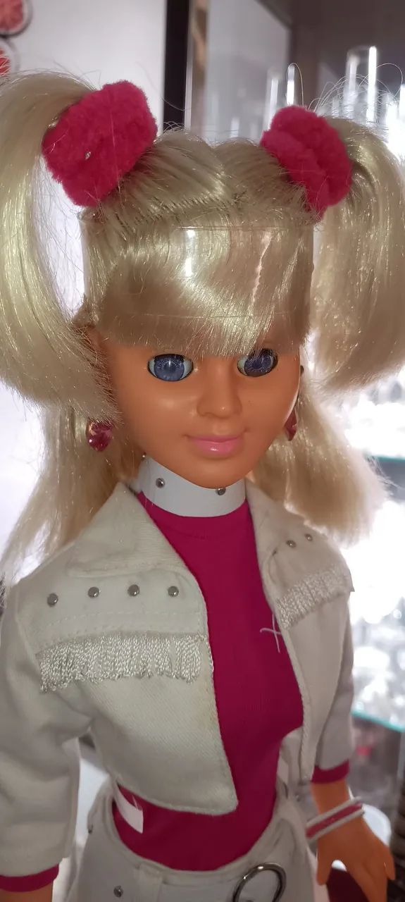 Boneca Xuxa média roupa rosa - Foto 2