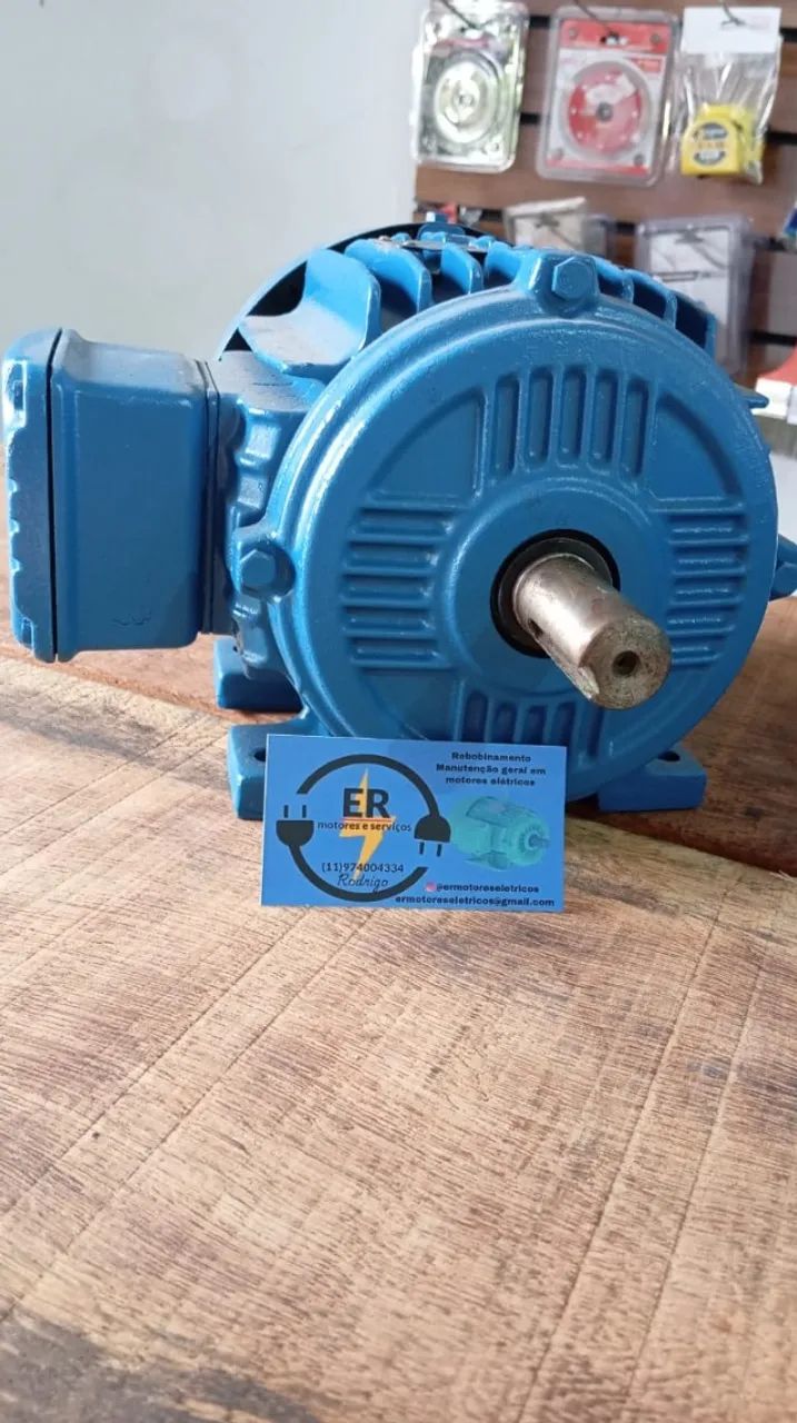Motor WEG W22 PLUS  trifásico com garantia. 5cv 4p. - Foto 2