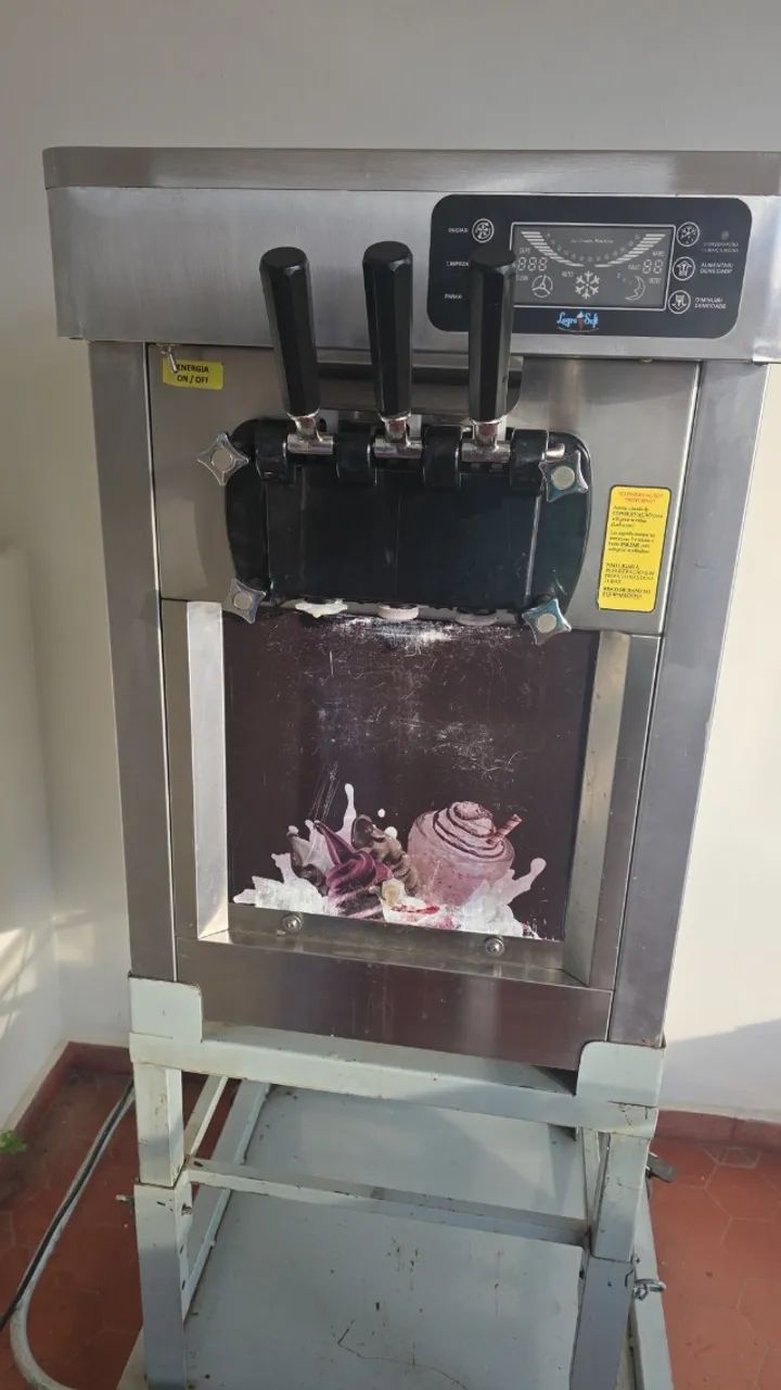 Máquina de sorvete expresso, logrosoft LS22
