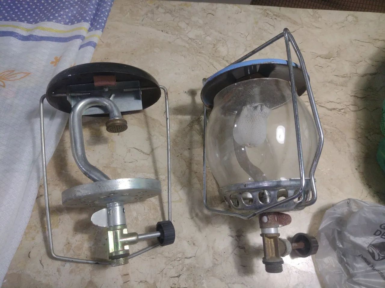 Lampião a gas 