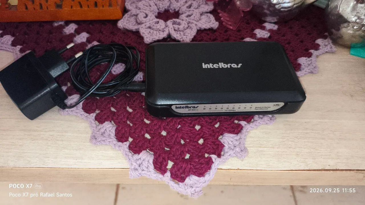 Switch 8 portas Intelbras 