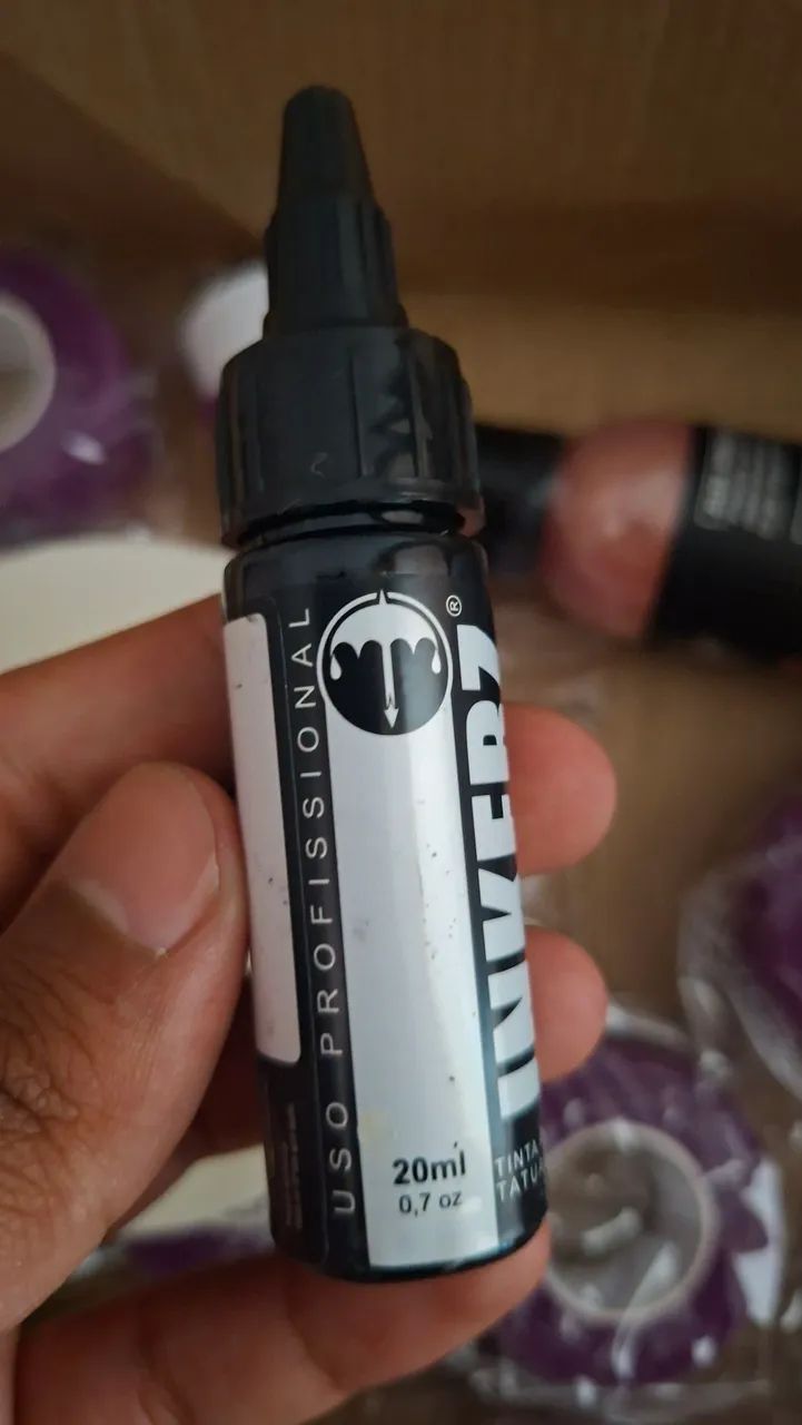 Tinta para Tatuagem INKERZ Preto linha - Foto 3