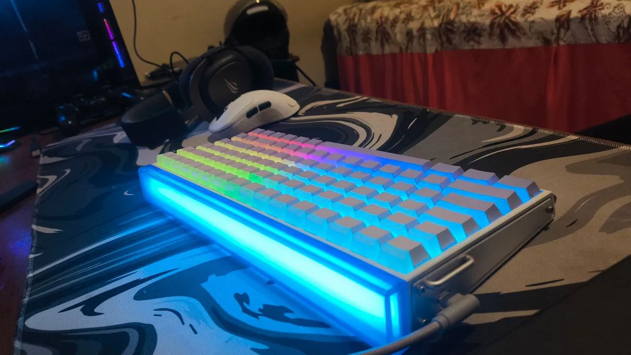 Teclado Magnético AULA Hero 84HE - Foto 2