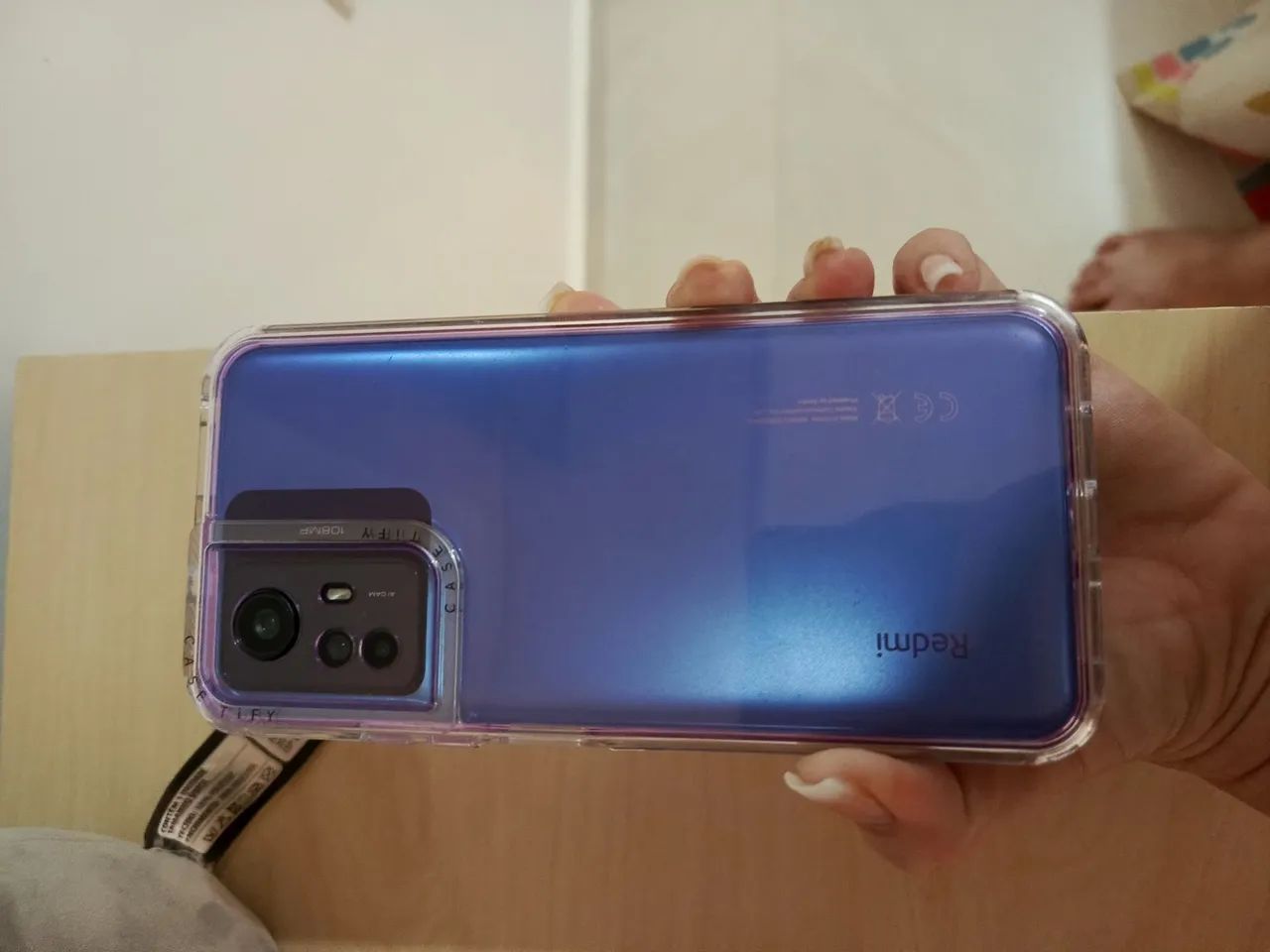 Celular Semi Novo Redmi 12 S com 256 gb - Foto 4