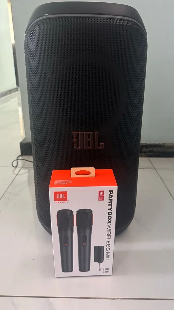 JBL PartyBox 120 com microfones sem fio - Foto 2