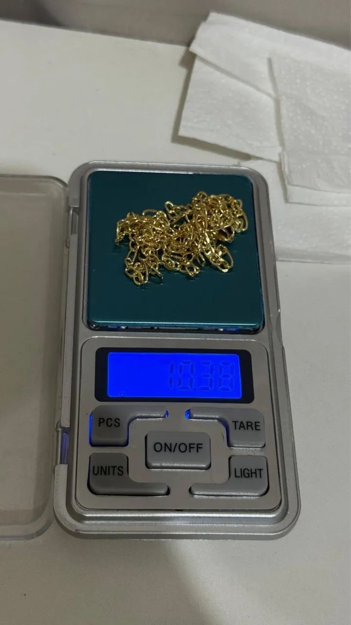 Cordão de ouro 18k 65 centímetros 