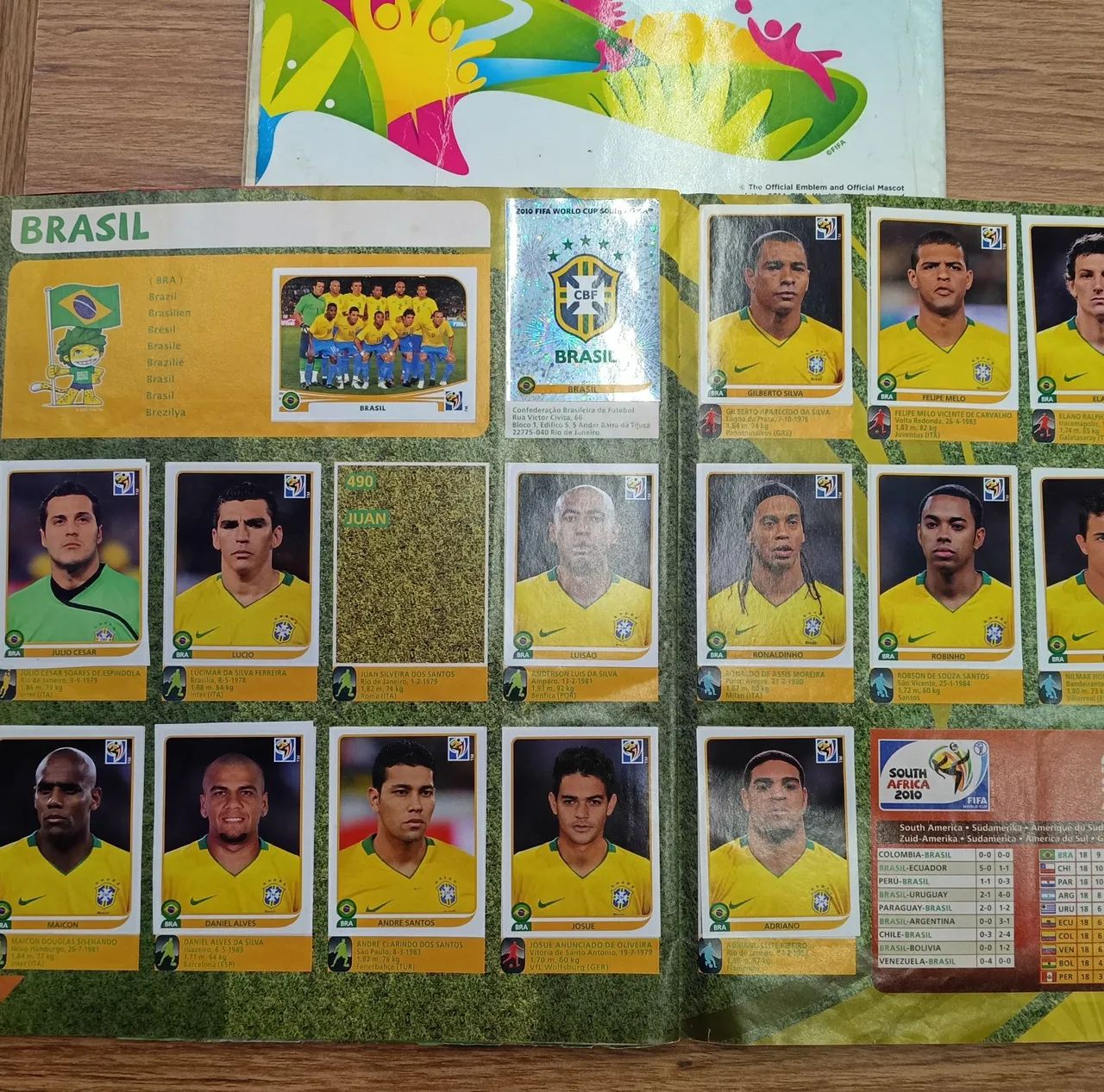 ÁLBUM COPA BRASIL E AFRICA - Foto 4