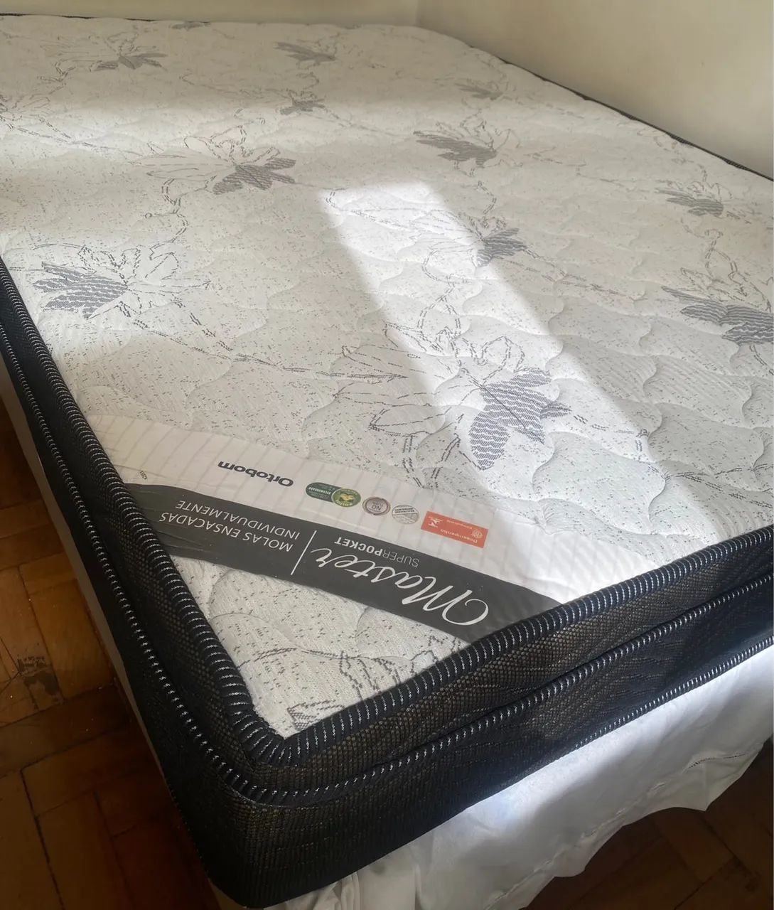 Cama e box Ortobom casal - Foto 2