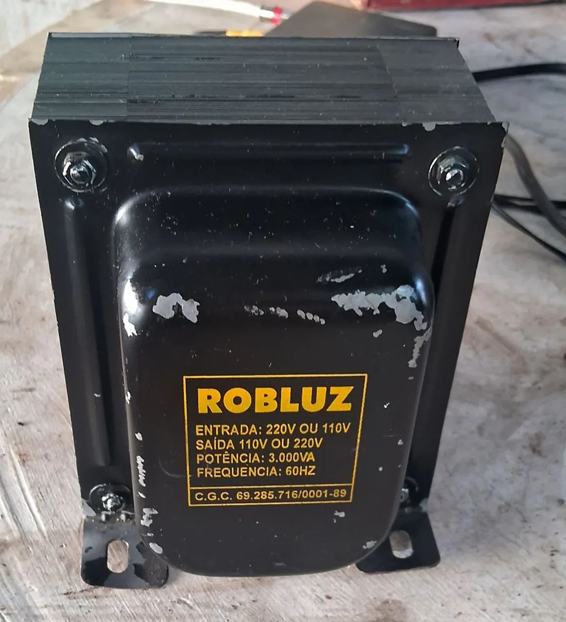 Transformador Robluz 3.000VA