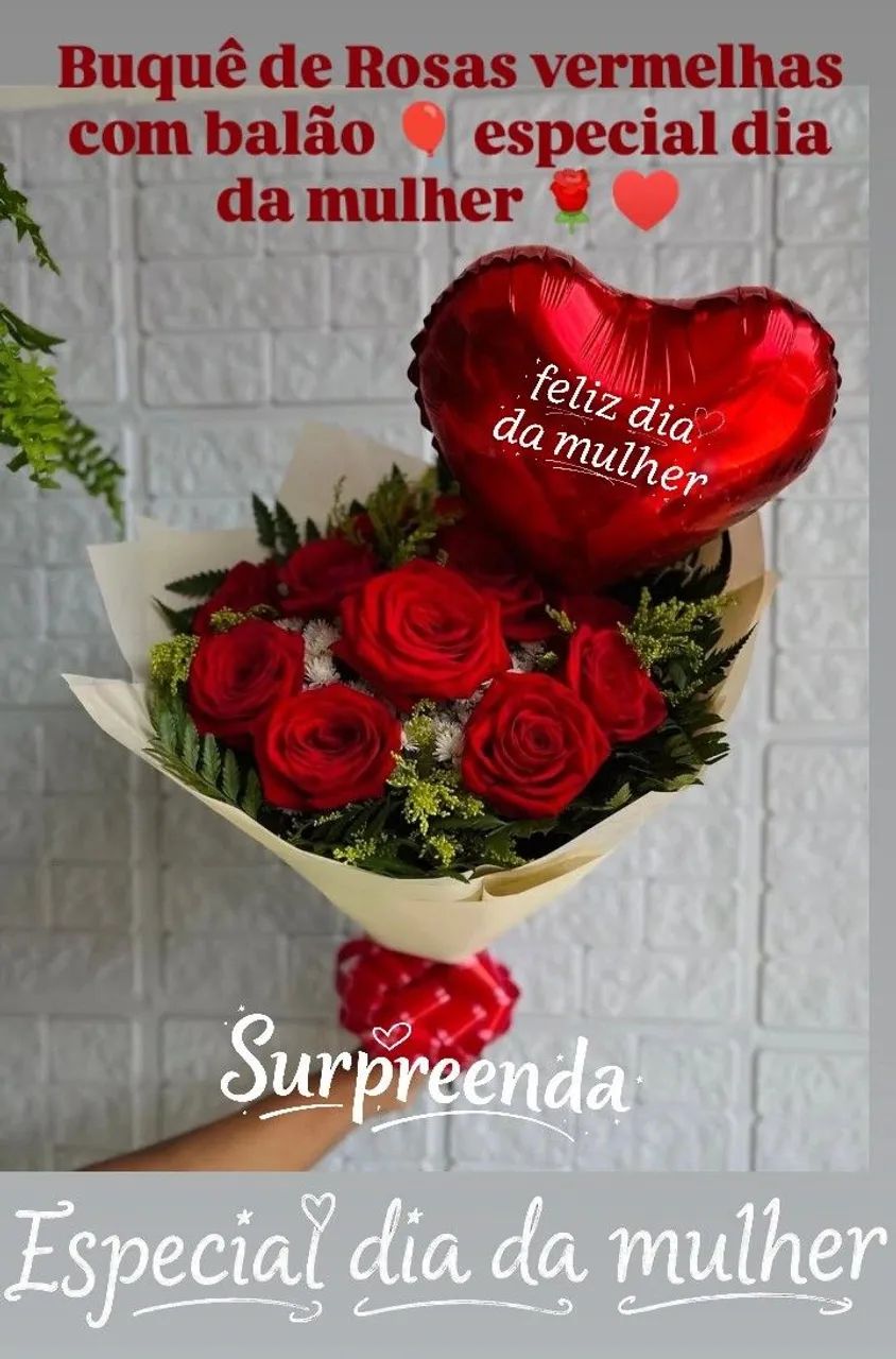 BUQUÊ DE ROSAS NATURAIS PARA O DIA DA MULHER  - Foto 2