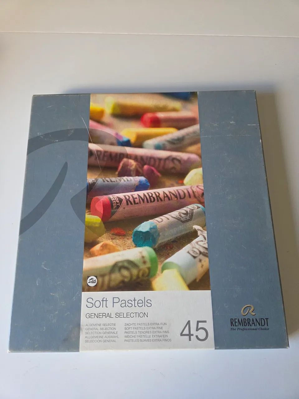 pastel seco rembrandt general selection 45 cores