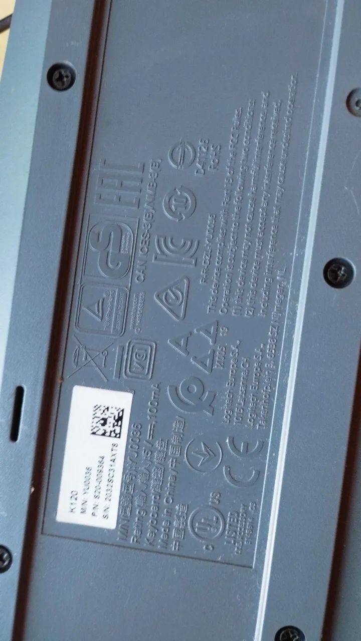 Teclado Logitech K120 USB - Foto 4