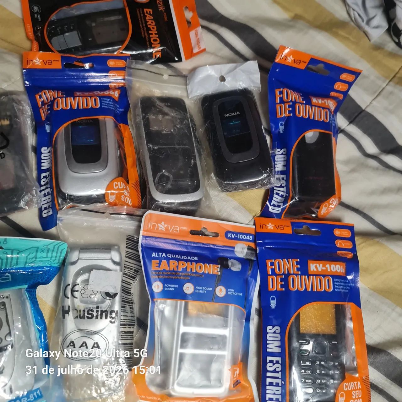 Carcaças de celulares antigos  - Foto 4