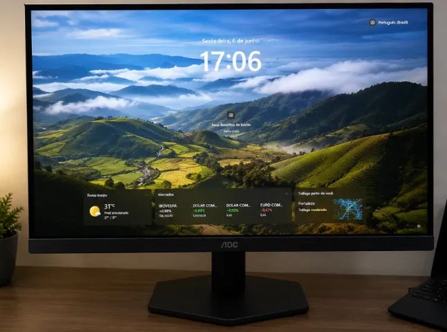 Monitor AOC GAMER 180hz 27 polegadas - Foto 3