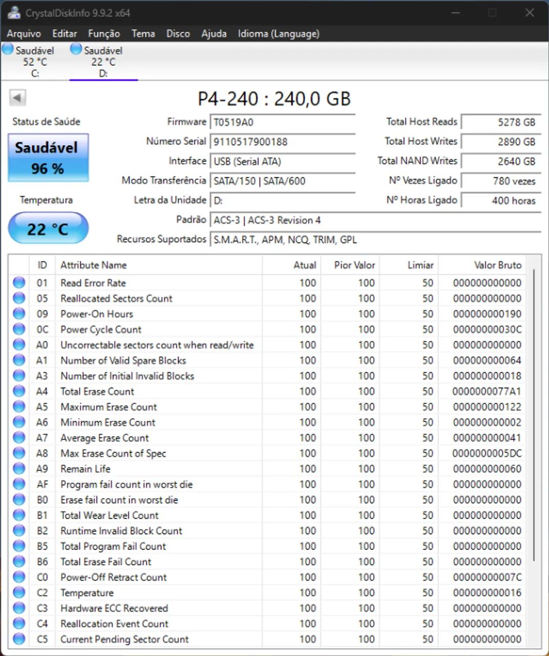 SSD 240 GB Kingspec - Foto 2