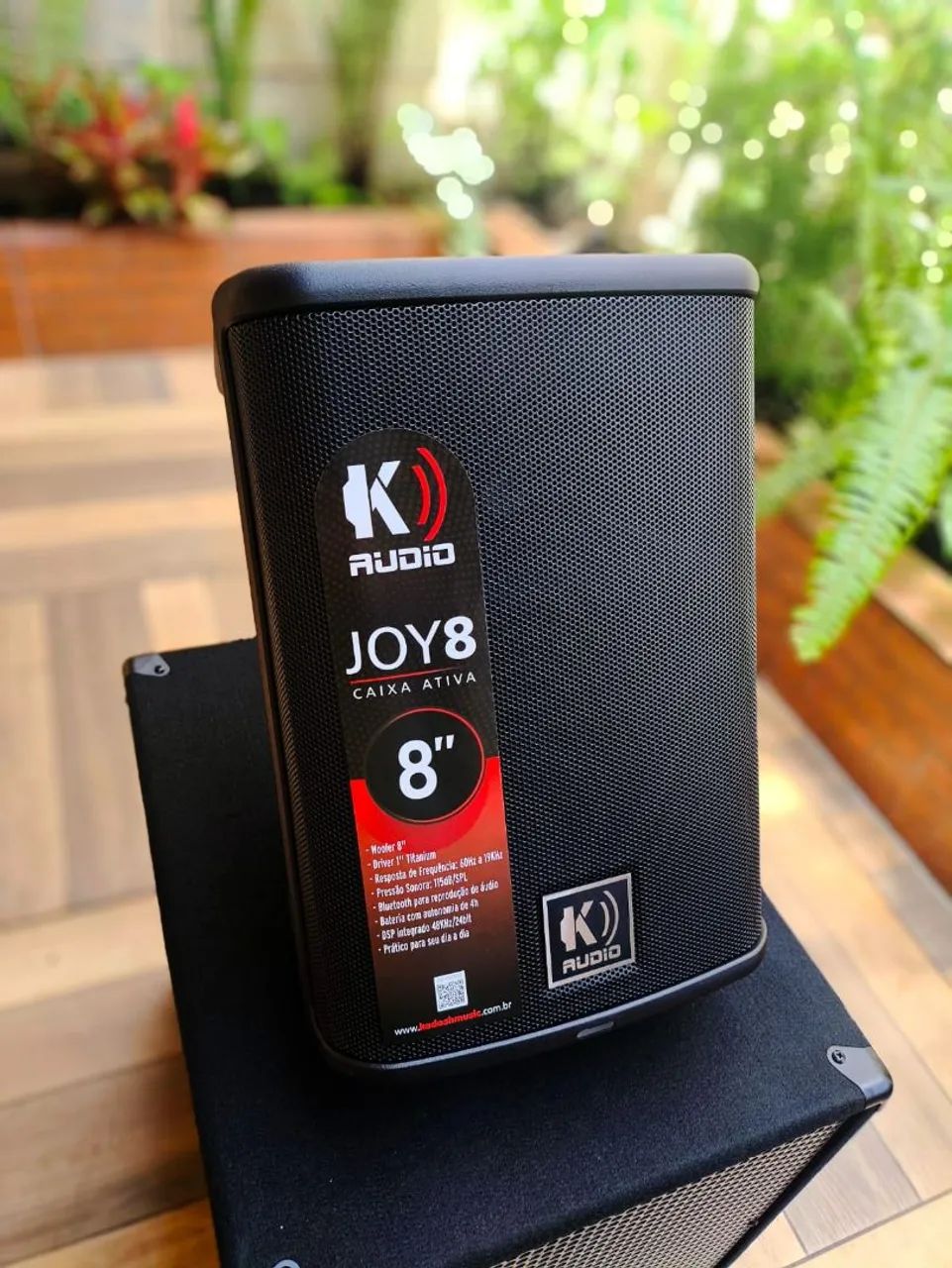 KADOSH JOY 8 BT ? SOM PROFISSIONAL E PORTÁTIL