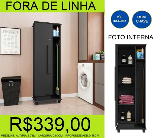 multiuso  - lavandeira - com pés - compre hoje e receba em até 72 horas  - Foto 2