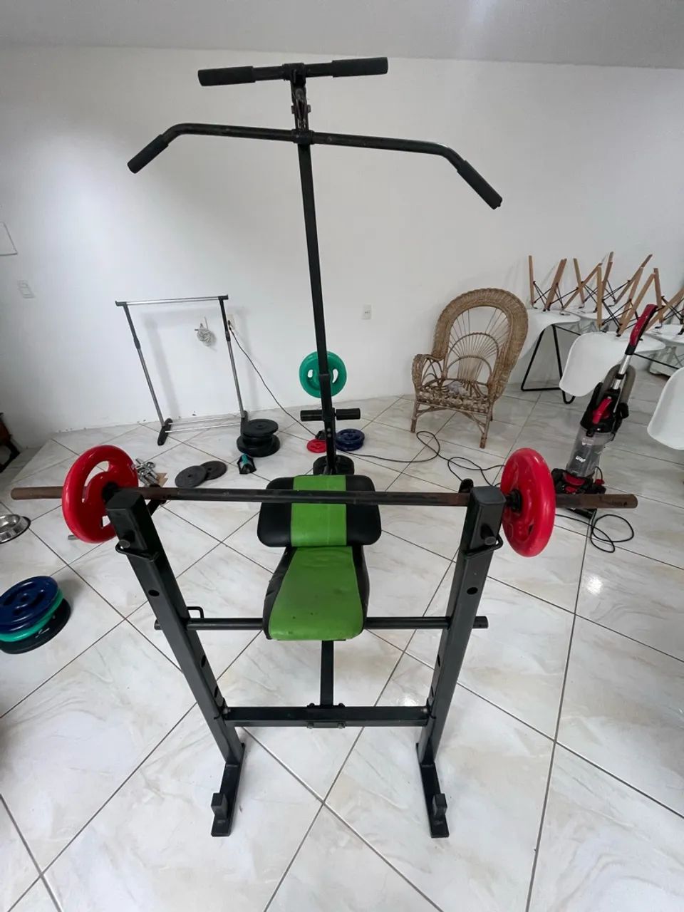 Aparelho de musculação 