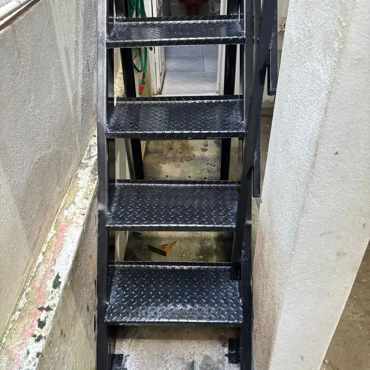 Escada reta